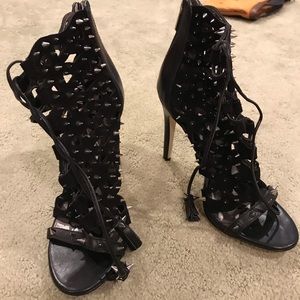 Brand new spiked shoes